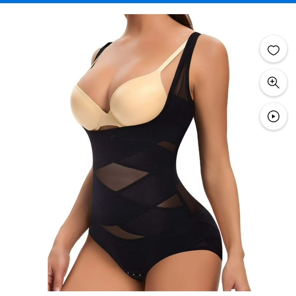 Women's (XL) Black Bodyshaper - New